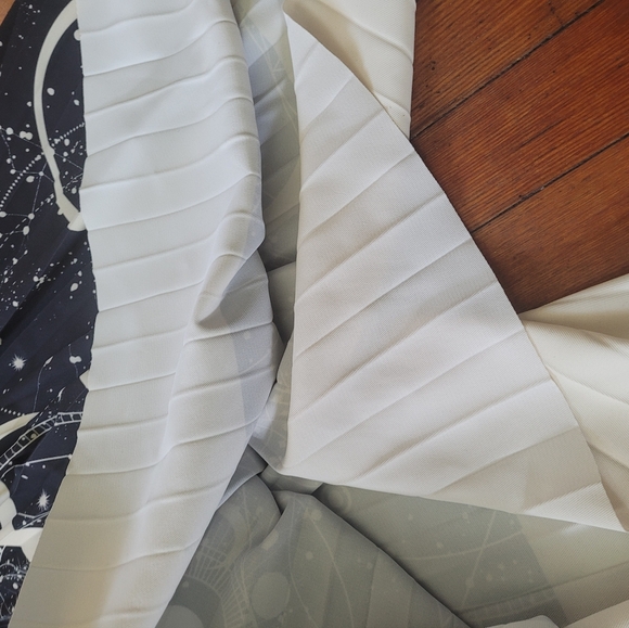 Astrology Pleated Skirt, Sz S-M - Picture 9 of 10